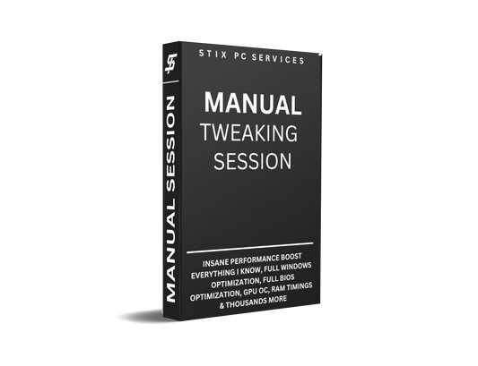 Manual Tweaking Session